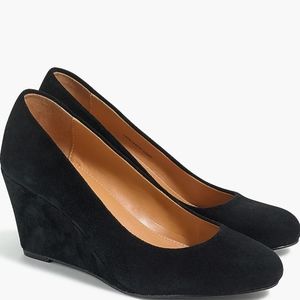 J. Crew Factory Suede Wedge Women's US 12 EU 42.5